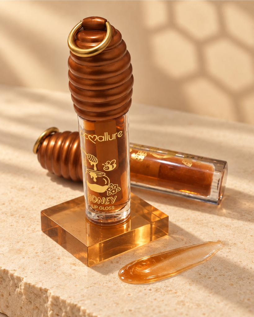 Gloss Honey Mocallure com Argola para Chaveiro